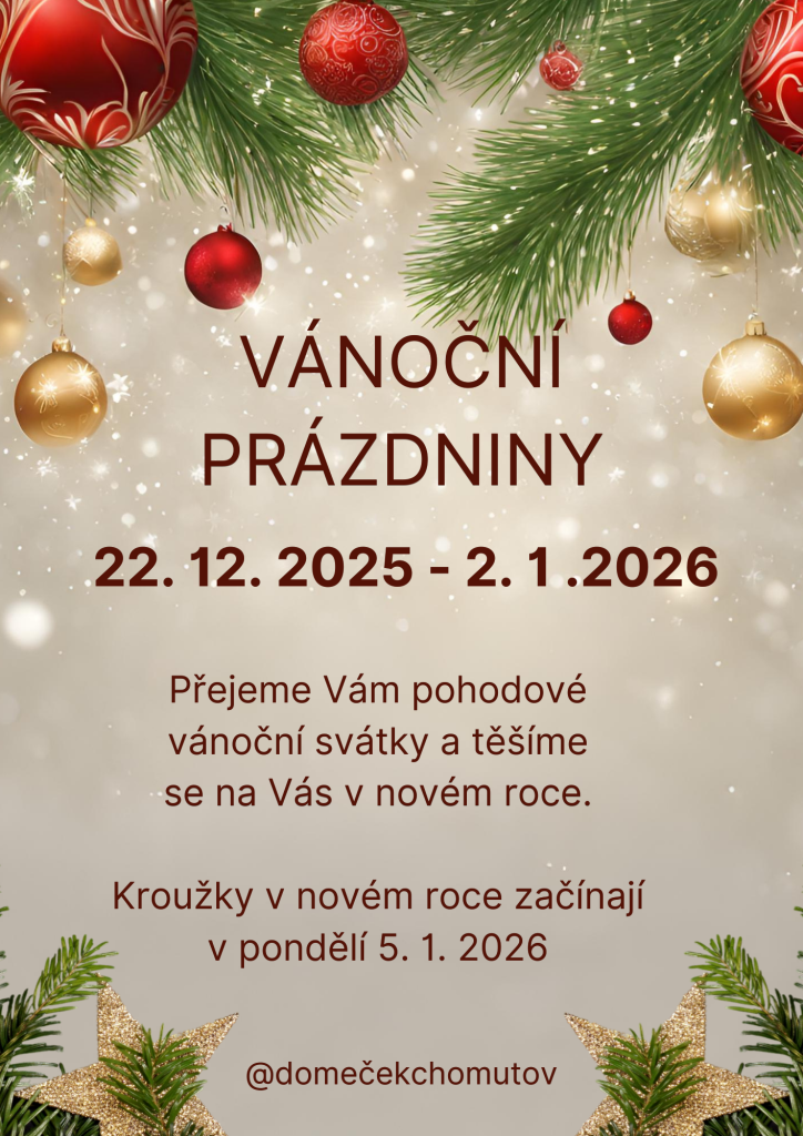 Pohodové Vánoce přeje Domeček