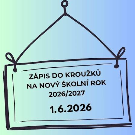 Kroužky pro nový školní rok 2026/2027